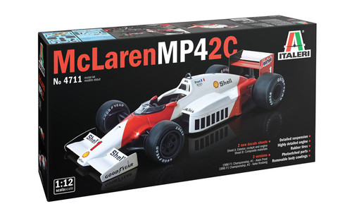 Italeri 554711 1:12 McLaren MP4/2C Prost/Rosberg Model Kit