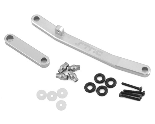 ST Racing 204004S Axial SCX24 Aluminum Steering Link Set (Silver)