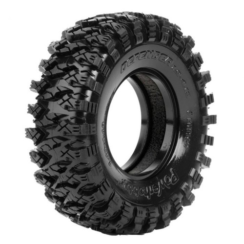 PowerHobby Defender 1.9 4.19 Crawler Tires with Dual Stage Soft and Medium Foams