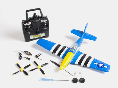 Rage RC P-51D Obsession Micro RTF Airplane w/PASS