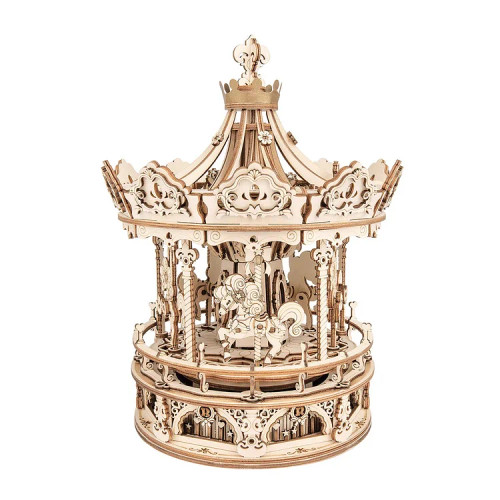 ROKR Mechanical Music Box; Romantic Carousel AMK62