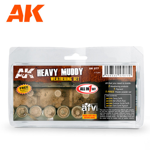 AK Interactive Heavy Muddy Set