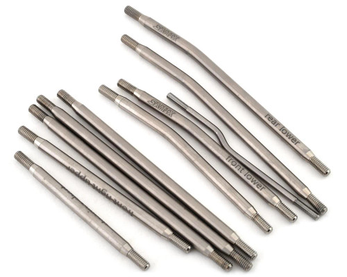 Samix Axial SCX-6 Titanium High Clearance Link Set (8) - Small