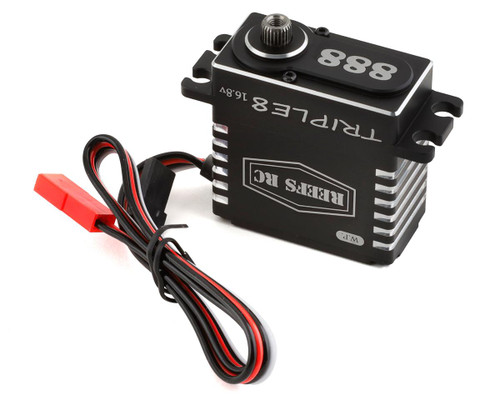Reefs RC Triple 8 16.8V 4S Direct High Torque High Speed Brushless Servo with 4S Connector