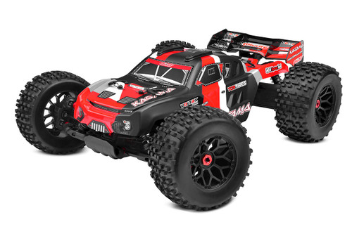 Team Corally Kagama XP 6S Monster Truck, Roller Chassis Version, Red