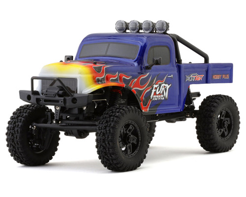 Furitek FX118 Fury Wagon 1/18 RTR Brushless Rock Crawler (Black 