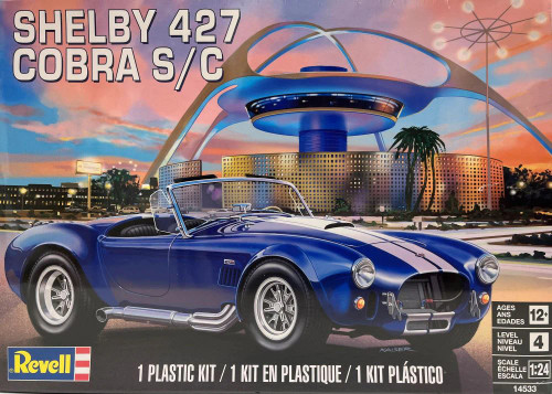 Revell 1/24 Shelby Cobra 427 S/C Model Kit
