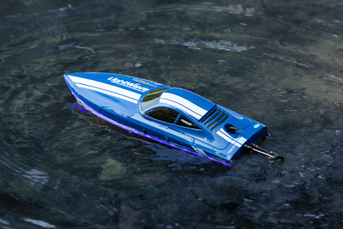 Rage RC LightWave Electric Micro RTR Boat; Blue