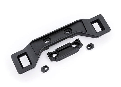 Traxxas 6976 Body mount, front/ adapter, front/ inserts (2) (for clipless body mounting)