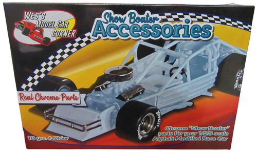 Wes's Model Car Corner 1/25 Scale Asphalt Modified Chrome Accessory kit