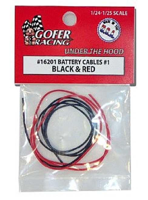 Gofer Racing Battery Cables Black And Red