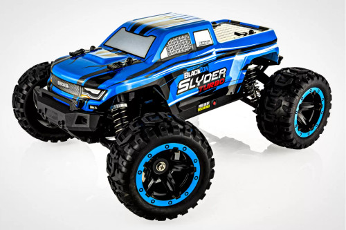 BlackZon Slyder MT Turbo 1/16 4WD RTR 2S Brushless - Blue