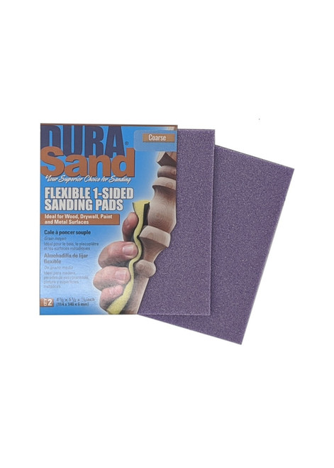 DuraSand Coarse Grit (Purple) High Flex Sanding Pad (2)