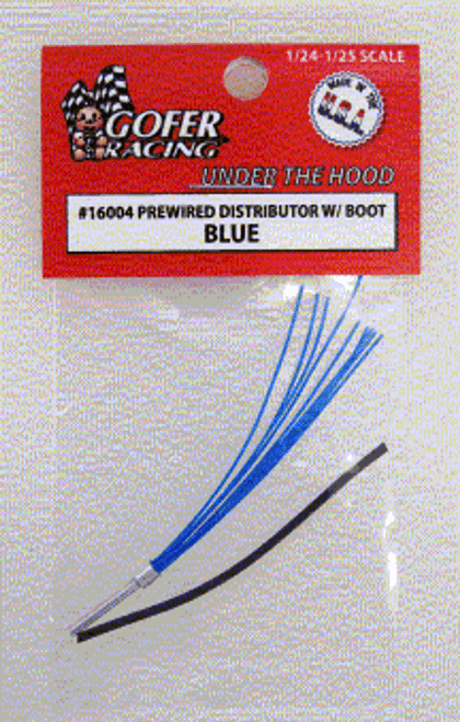 Gofer Racing Prewired Distributor Blue Plug Wire With Boot