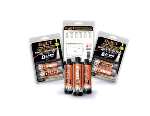 Quest Q-Jet D22-4W White Lightning Complete 2-Motor Launch Pack - Q6133