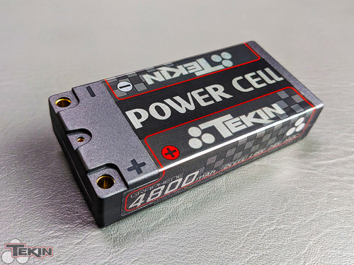 Tekin Power Cell 2S Shorty Graphene LiHV Battery 130C (7.6V/4800mAh) w/5mm Bullets