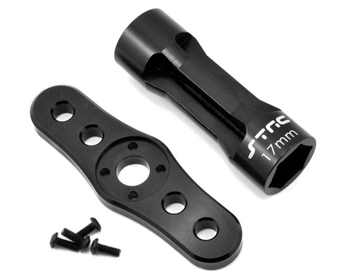 ST Racing CNC Machined Aluminum 17mm 1/8th Hex Wheel Nut Wrench (Black)