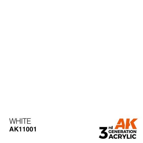 AK Interactive 3G Acrylic White 17ml