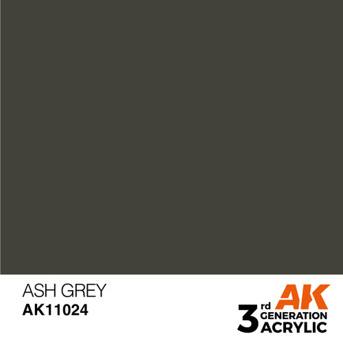 AK Interactive 3G Acrylic Ash Grey 17ml