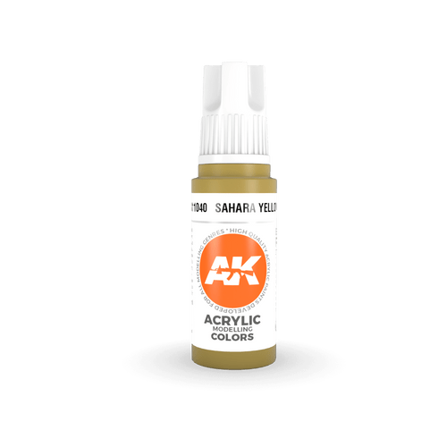 AK Interactive 3G Acrylic Sahara Yellow 17ml