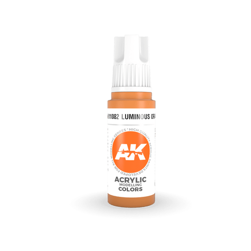 AK Interactive 3G Acrylic Luminous Orange 17ml