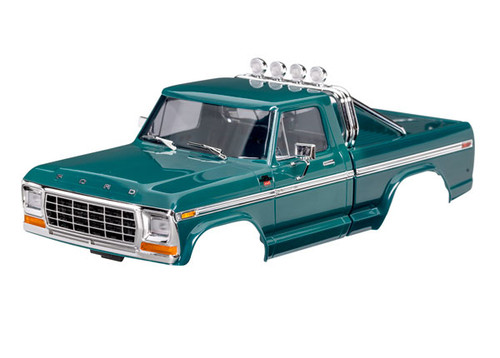 Traxxas 9812-GRN Body, Ford F-150 Truck (1979), complete 