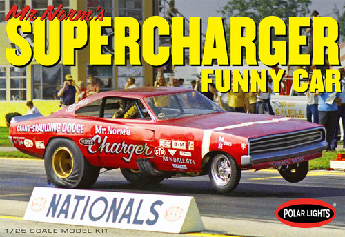 Polar Lights 1969 Dodge Charger Funny Car Mr Norm Skill 3