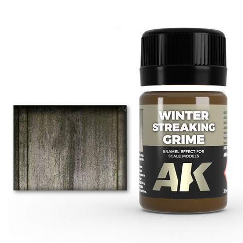 AK Interactive Streaking Grime For Winter Vehicles