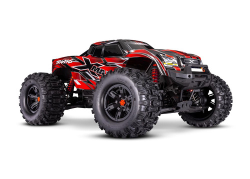 Traxxas X-Maxx 8S 4WD Brushless RTR Monster Truck, Belted  (Red)