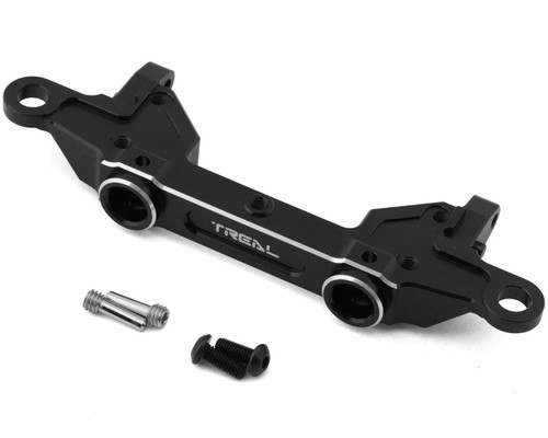 Treal Hobby Axial SCX10 III CNC Aluminum Rear Bumper Mount (Black)