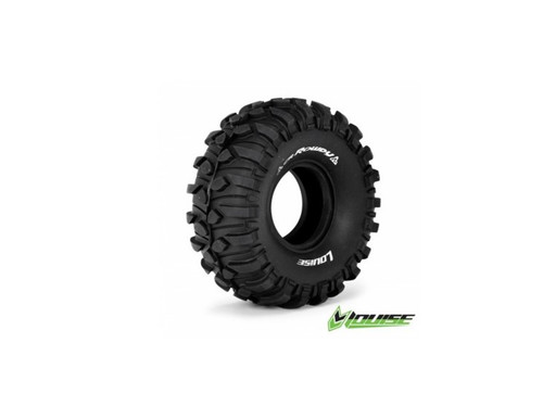 CR-Rowdy 1/10 2.2 Crawler Tires, Super Soft, Front/Rear (2)