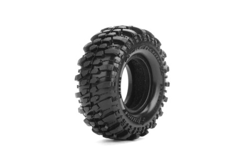 Louise R/C CR-Champ 1/18, 1/24 1.0 Crawler Tires, Super Soft, Front/Rear (2)