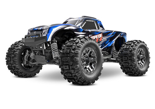 Traxxas Stampede 4x4 VXL Brushless, Blue - Small Addictions RC