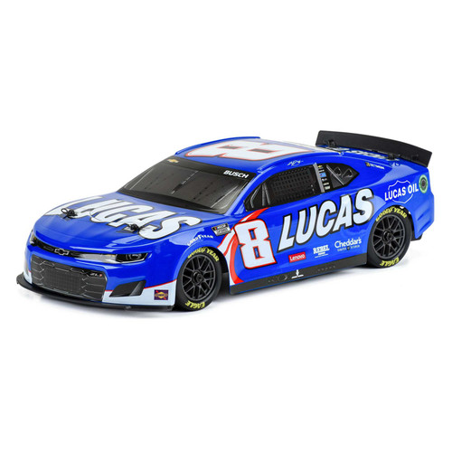 Losi 1/12 AWD NASCAR RC Race Car RTR, Kyle Busch #8 Lucas Oil 2024 Chevy Camaro