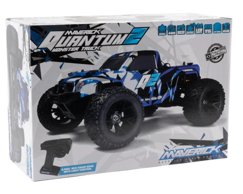 Maverick Quantum2 Flux Brushless 1/10 4WD RTR Electric Monster