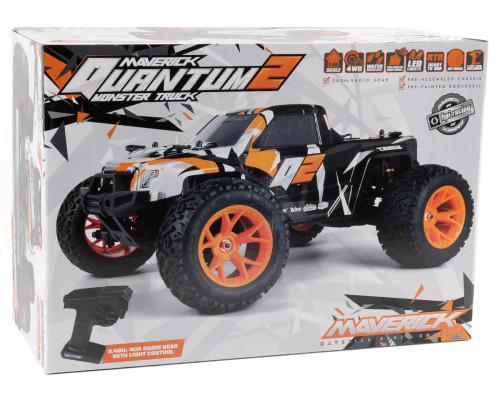 Maverick Quantum2 Flux Brushless 1/10 4WD RTR Electric Monster