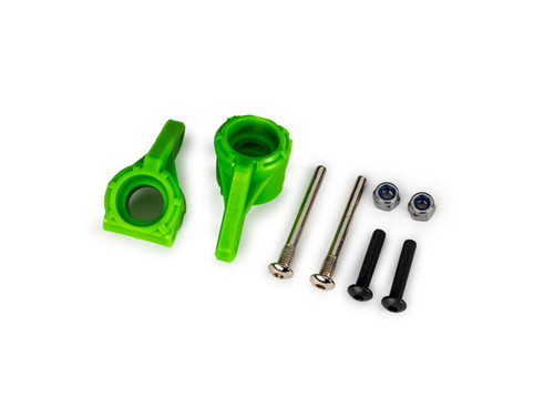 青緑ジャイアント +調整パーツ Traxxas 9137-BLUE Steering blocks, extreme heavy duty, blue