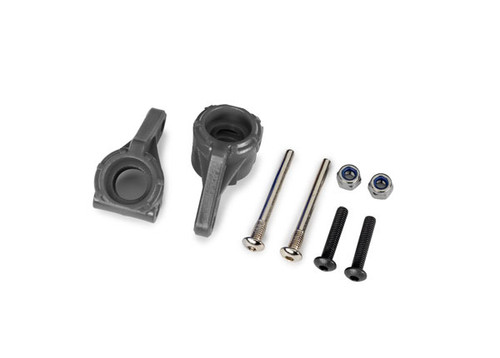 Traxxas 9137-BLUE Steering blocks, extreme heavy duty, blue