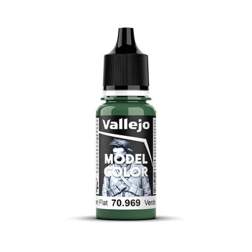 Vallejo 18ml Bottle Park Green Flat Model Color