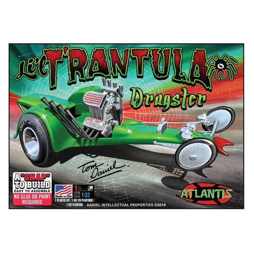Atlantis 6651 1/32 Tom Daniel Snap Li'l T'rantula Plastic Model Kit 