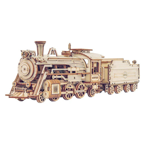 ROKR Prime Steam Express Train 3D Wooden Puzzle MC501 - Small