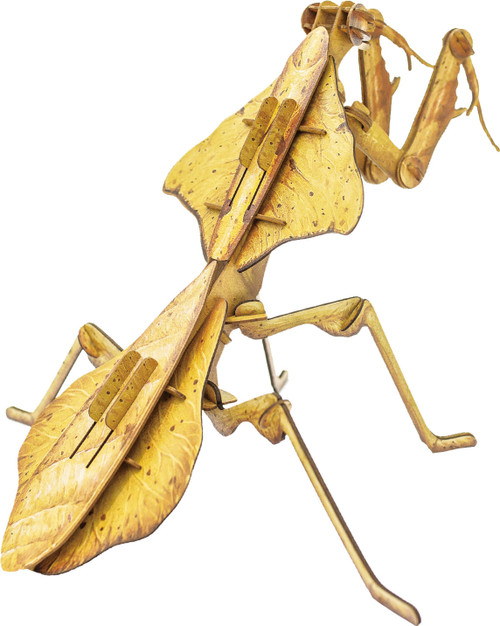 MakeBug C0013 Giant Praying Mantis 3D Kraft Paper Puzzle - Small