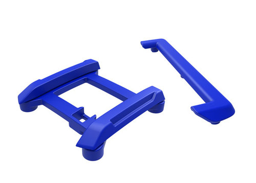 Traxxas 10717-BLUE Skidplate/Tailgate Protector, Blue
