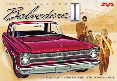 Moebius 1218 1965 Plymouth Belvedere