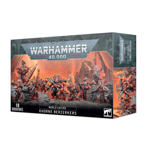Warhammer 40000 Armies of Chaos World Eaters Khorne Berserkers 43-10