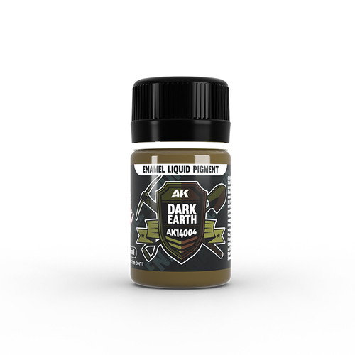 AK Interactive Enamel Liquid Pigment Dark Eartht 35ml