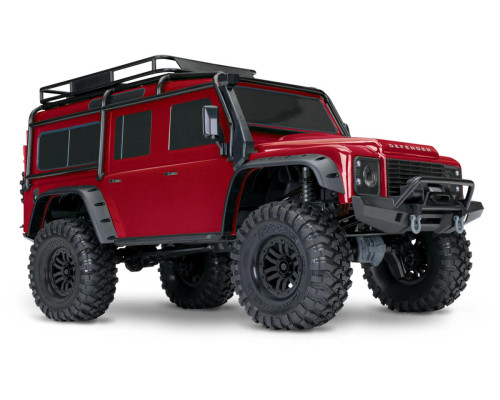 Traxxas 82256-4-GRN TRX-4 Defender, Clipless, Green - Small