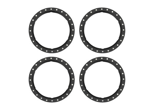 Traxxas 10276-SLVR Beadlock Rings Aluminum Silver