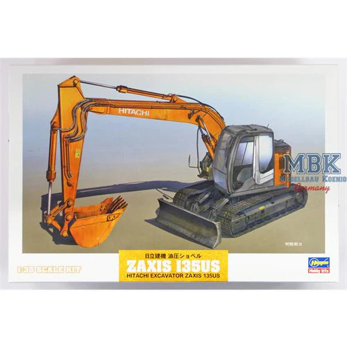 Hasegawa 1/35 Hitachi Excavator Zaxis 135Us