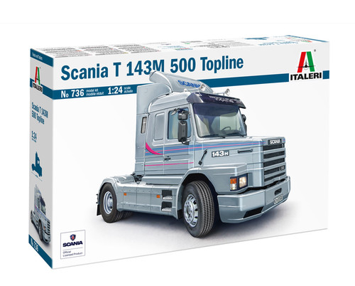 Italeri 1:24 Scania 770 4x2 Normal Roof Model Kit - Small